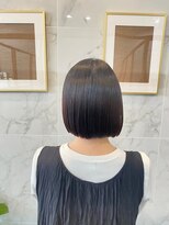 ジーナ 船橋(Zina)&nbsp;髪質改善＊マチルダボブアッシュカラー＊美髪【Zina船橋】