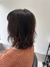似合せカット＋デザインパーマ＋内部補修トリートメント　12000