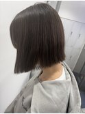 韓国/レイヤー/イメチェン/ホワイト/外ハネポブ/美髪/渋谷
