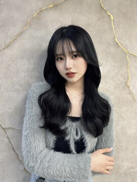 ロンドガーネット 池袋(Lond garnet) 髪質改善縮毛矯正レイヤーカット顔周り前髪韓国ミニウルフ/池袋