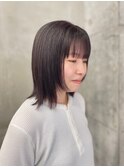 ハイライト/インナーカラー/白髪ぼかし/ハイライト/ショート