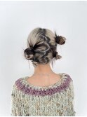 ルーツカラー　ヘアアレンジ