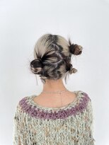 ミュー(Mu)&nbsp;ルーツカラー　ヘアアレンジ