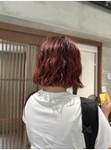 【藤沢/湘南】ボブパーマ/暖色パーマ/ボブカット