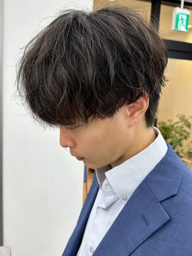 ロンド ローガン 名駅(Lond LOGAN) 刈り上げない緩めツイストスパイラルパーマ