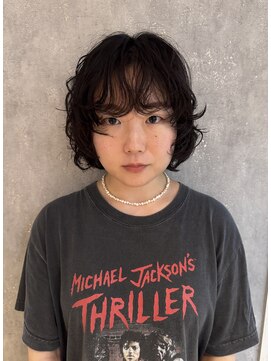 ロッソ 西荻窪(ROSSO) ボブパーマ/顔周りレイヤー