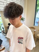 シフト(SHEEFT)&nbsp;無造作束感ショートツイストスパイラル×アッシュブラウン20代