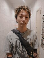 メンズ シイ(MEN’S SIE)&nbsp;コントラストハイライト×メンズショート