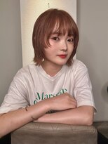 ロンドプロフィール 浦和(Lond profil) イメチェン ボブ 外ハネボブ 美髪 ホワイトブロンド 韓国