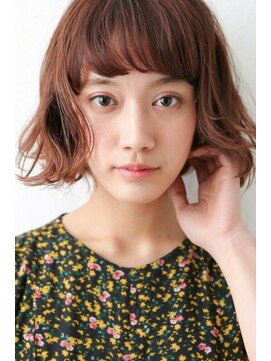 ニコ(NiCO) 【NiCO 八戸】似合わせカット くせ毛風 カール 大人ボブ ♪