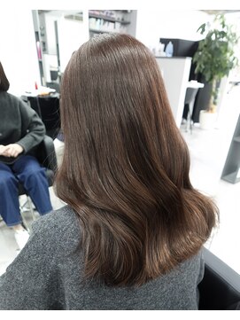 コンマ(,) clear brown