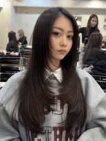 ヨロ 小岩(YOLO) ハイライトレイヤーカットダブルカラーイルミナカラー縮毛矯正