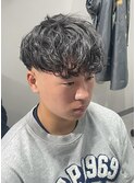 MEN’S HAIR/波巻ツイストスパイラル/フェザーパーマ/○○○○