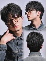 リップス 原宿(LIPPS)&nbsp;爽やかさに渋さを！！大人ルーズフェザーマッシュ