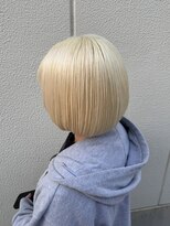 ギークス(GEEKS)&nbsp;【GEEKS渋谷】ホワイトカラー/ホワイトブロンド/抜きっぱなし