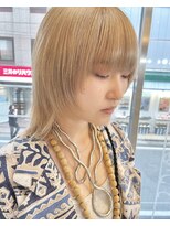 クレア 下北沢(CREA)&nbsp;２０代ブリーチカラーカット／下北沢／ダブルカラー