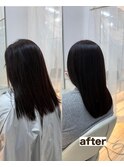 縮毛矯正まではしたくない方へ|髪質改善トリートメント+カット