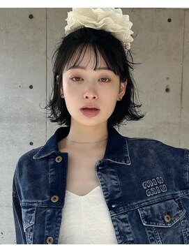 ロン(ron) ニュアンスパーマ/ボブパーマ/レイヤーボブ/顔周りカット