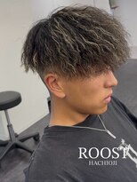 ルースト 八王子店(ROOST)&nbsp;MEN'SHAIR/パイルツイスト/ハイライト/フェードカット/眉毛