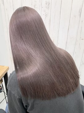 ワク 西尾店(waku) グレージュ ベージュ ブリーチ