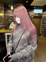 レオクマ 長野(REOKUMA)&nbsp;140. 顔周り/デザインカラー/ブリーチ/インナーカラー