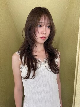 ローレンアオ(LOREN AO) ハッシュカット/グレージュ/デザインカラー/矢場町