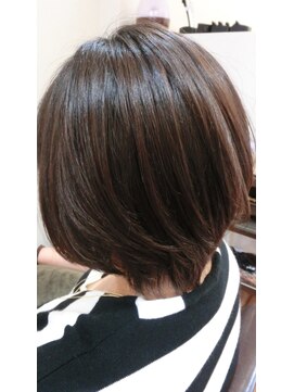 リアム ヘアアンドメイク(liam hair and make) [ｌｉａｍ]ショコラハイライト×ボブ