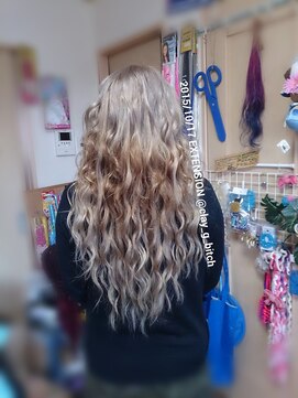 クレイジービッチ(CLAY G BITCH) 【￥ 】仙台エクステ ヘソまで ストレート 仙台 エクステ