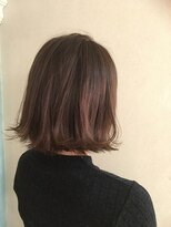 切りっぱなしボブ☆　担当　伊原