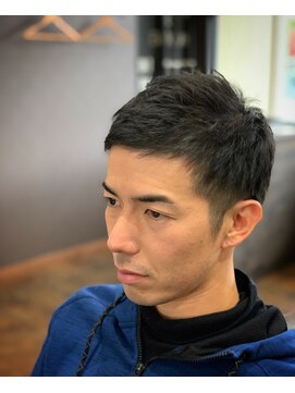 すがなみバーバーショップ ツーブロック