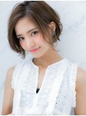 *LOREN*大人かわいい無造作カールハンサムショートボブ