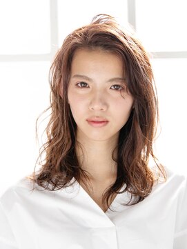 アース 福岡天神赤坂店(HAIR & MAKE EARTH) 無造作カールロング