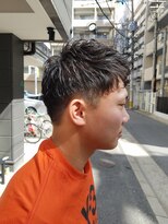 シュプール(SPUL)&nbsp;ラフなパーマスタイル