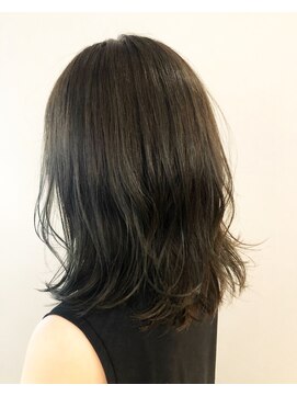 美容室 かんしゃ かんしゃ【Mariko】透明感×暗めカラー×アッシュグレージュ