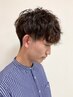 【men’s】カット+パーマ 6600円