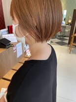 アース 鶴岡店(HAIR&MAKE EARTH) かわいい丸みショート◎【EARTH鶴岡】