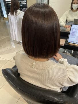 ラブクロムトーキョー オモテサンドウ(LOVECHROME OMOTESANDO) 美髪ストレート　メルティカラー