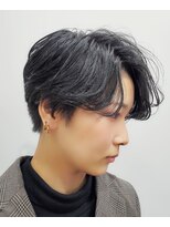 エイム ヘアメイク 横川店(eim HAIR MAKE)&nbsp;ハンサムショート×ダークグレー