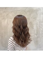 クレエ ヘアー デザイン(creer hair design)&nbsp;ナチュラルハイライト　ロングヘア