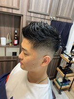 ミリオンバックス 御徒町店(Million Backs)&nbsp;ツーブロックマッシュ/スキンフェード<理容室>[メンズ/御徒町]