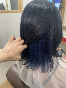 エニー ココ ヘアー(ANY.coco HAIR) ダブルブルー☆