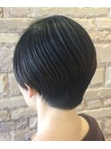 ソフト刈り上げボブ［今泉］［ショート］［ボブ］［白髪染め］