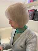 2860ミルクティーハイトーンカラー前髪カットボーイッシュ女子