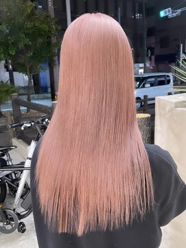タイドヘア 茨木店(TIDE HAIR) ホワイトピンク