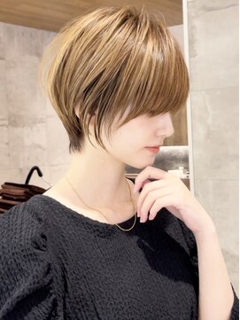 グランド(GRAND) ショートボブ髪型30代40代50代前髪あり前髪無し面長丸顔【西村m