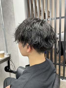 モエバイアリア(Moe by aria) ナチュラル波巻きパーマ