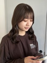 フェリア 池田(FERIA)&nbsp;顔周りカット×オリーブベージュ