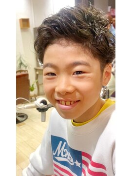 サニア(SUNXIA) キッズ×ニュアンスパーマ