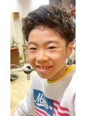 キッズ×ニュアンスパーマ
