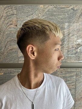 ヒロギンザ 大阪本店(HIRO GINZA) クロップスタイル×ハイトーンカラー